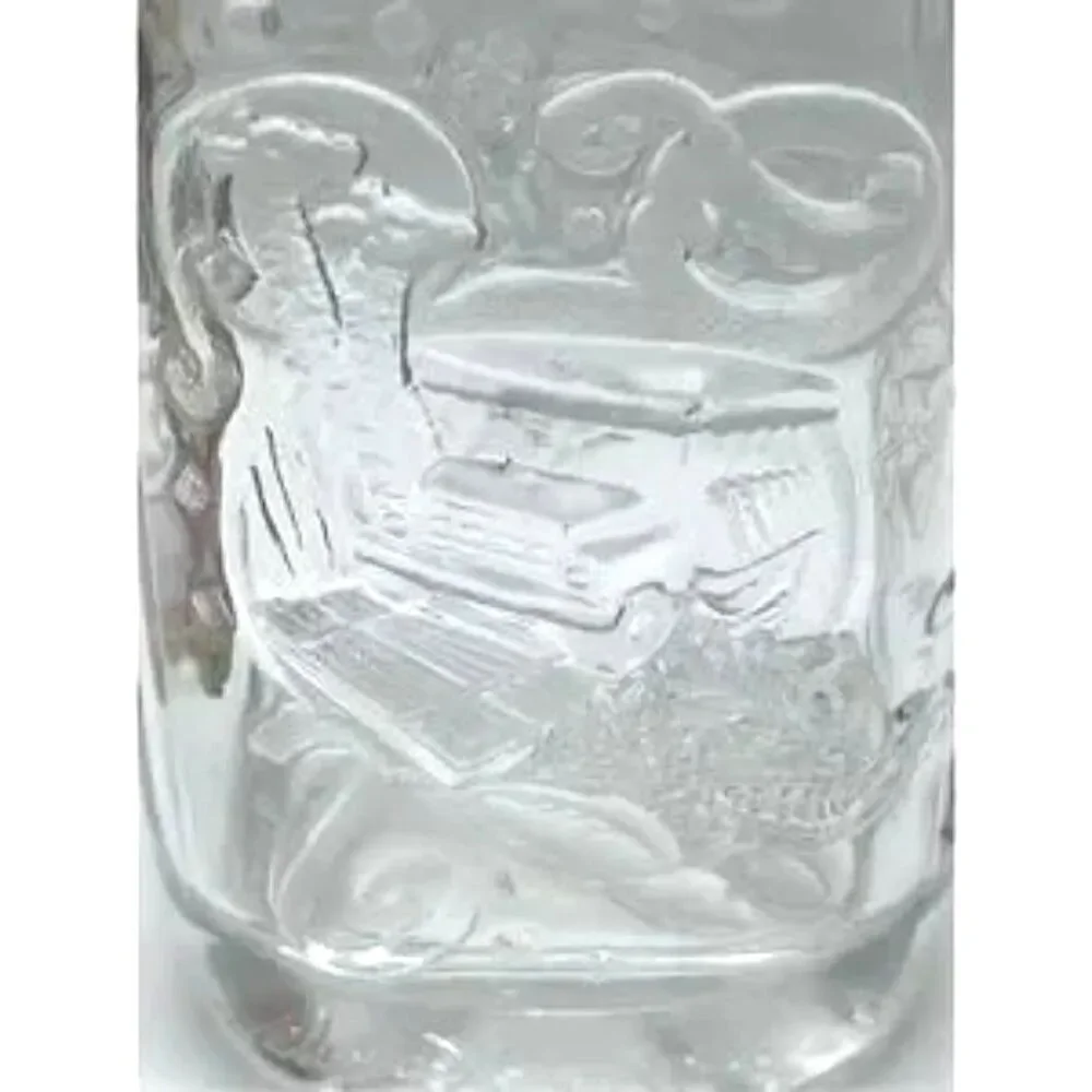 DISNEY MICKEY MOUSE Safari Millennium Celebration Glass Tumbler 14 oz